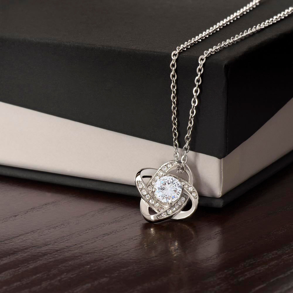 Love Knot Necklace by Vemio, jewellery gift