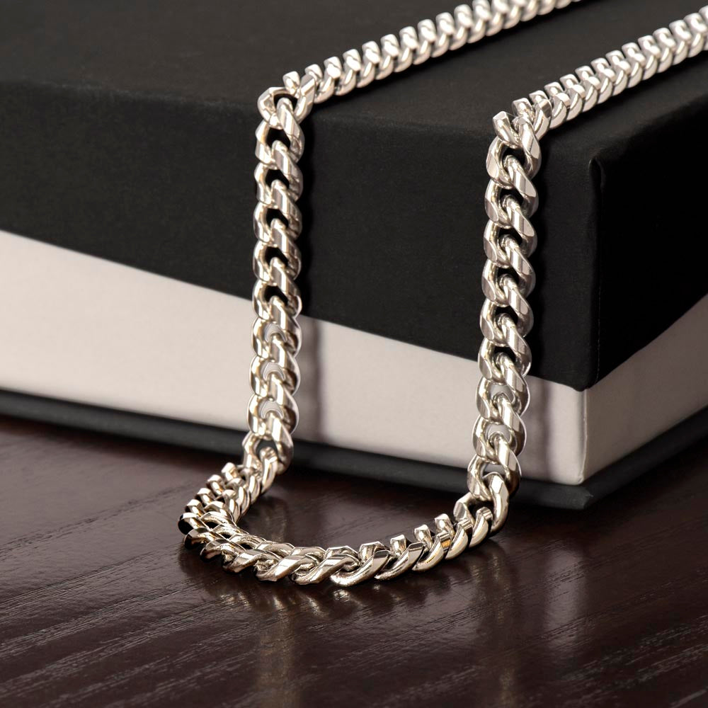 Cuban Link Chain by Vemio, jewellery gift