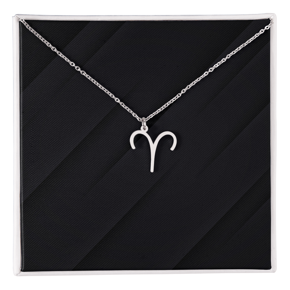 Zodiac Symbol Necklace by Vemio, jewellery gift