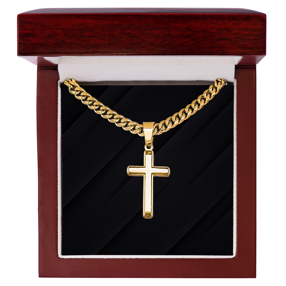 Artisan Cross Necklace, view 5